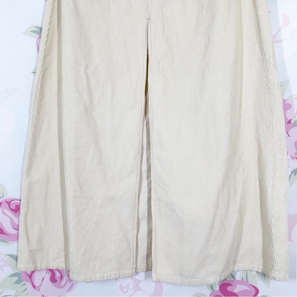 NEW Free People We The Free Come As You Are Cord Cream Beechwood Maxi Skirt 6 - Picture 6 of 13
